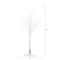 6ft. Pre-Lit White Birch Artificial Christmas Tree, Color Changing LED Lights